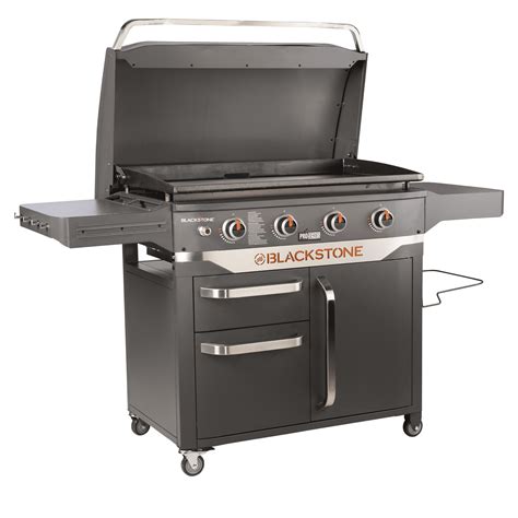 blackstone proseries 4 burner steel 36 propane griddle with cabinet|blackstone pro 36 griddle.